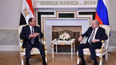 بوتين يشكر الرئيس السيسي على مساعدته فى إجلاء الرعايا الروس من قطاع غزة