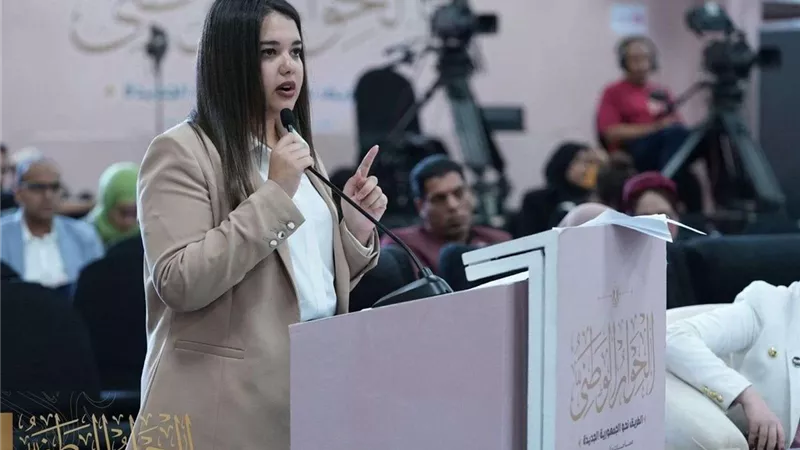 مريم طلعت السادات: المشاركة فى الانتخابات الرئاسية واجب وطني