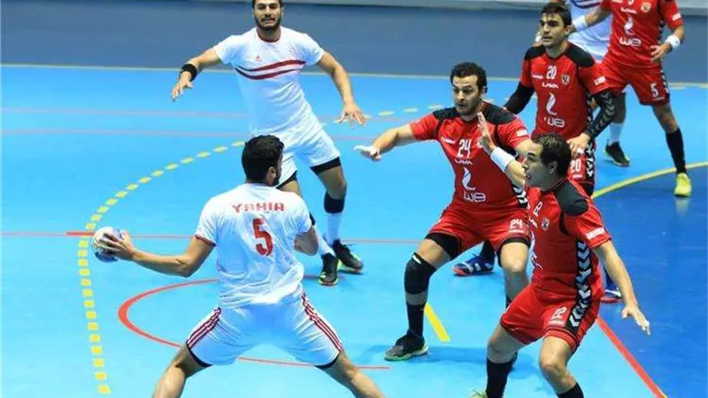 الأهلي يقهر الزمالك ويتوج بطلًا لكأس السوبر المصري لكرة اليد