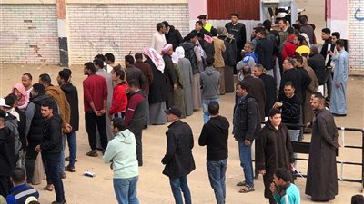 قبائل شمال سيناء وشبابها يوافدون على اللجان للمشاركة في التصويت