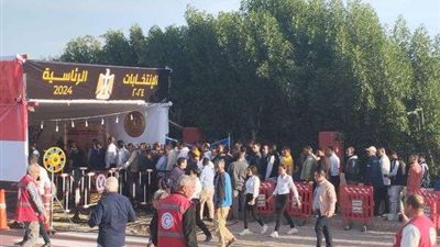 استمرار توافد المواطنين في الغردقة للمشاركة بالانتخابات الرئاسية