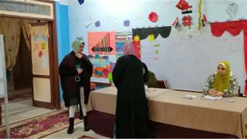 الشباب والسيدات يتوافدون على لجان الغربية بثاني أيام الانتخابات الرئاسية 2024