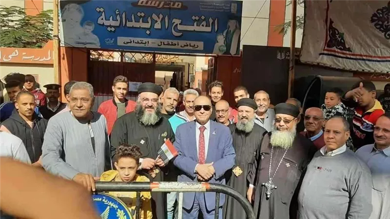 مصطفى قدري الشريف يقود حشد جماهيري مؤيد للرئيس السيسي في الانتخابات