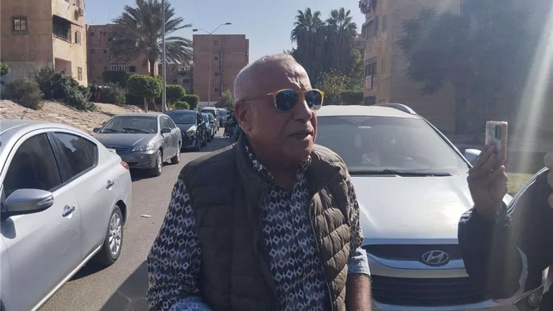 حسين لبيب يدلي بصوته في الانتخابات الرئاسية 2024