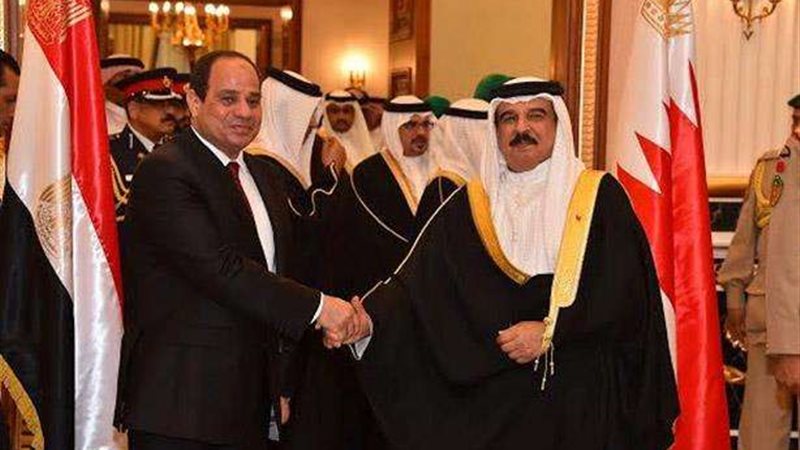 الرئيس السيسي وملك