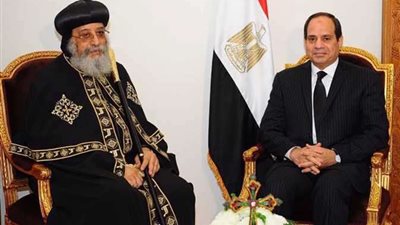 البابا تواضروس يشيد بثقة المصريين في الرئيس عبد الفتاح السيسي