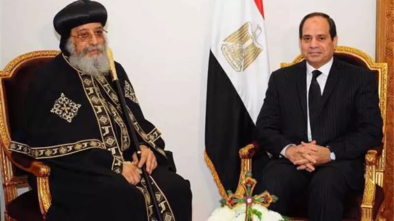 البابا تواضروس يشيد بثقة المصريين في الرئيس عبد الفتاح السيسي
