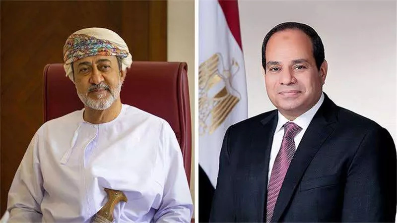 سلطان عمان يهنئ الرئيس السيسي بمناسبة إعادة انتخابه رئيسًا للجمهورية