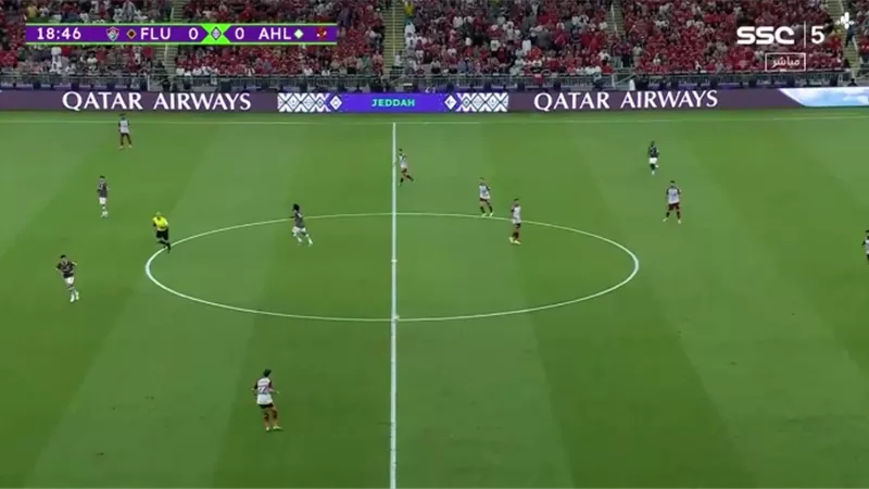 مونديال الأندية.. فلومينينسي يفرض التعادل السلبي على الأهلي بالشوط الأول