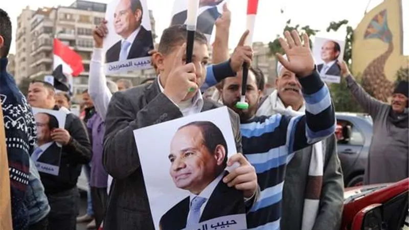 مسيرات حاشدة بالقاهرة والمحافظات احتفالا بفوز الرئيس السيسي بولاية جديدة