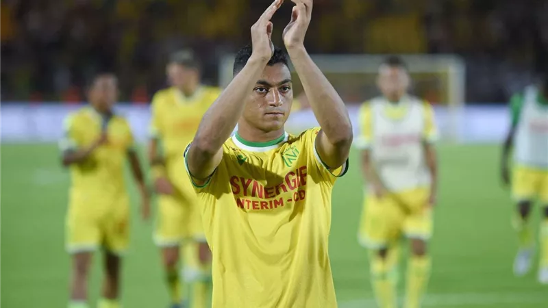 مصطفى محمد بديلًا.. نانت يعلن تشكيله أمام ليون في الدوري