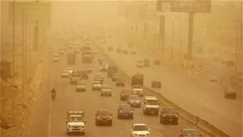 الأرصاد تحذر من نشاط رياح مثير للرمال والأتربة على المناطق المكشوفة من القاهرة