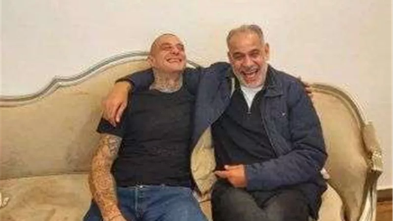 محمود البزاوي وأحمد الفيشاوي قط وفار فى فيلم عادل مش عادل