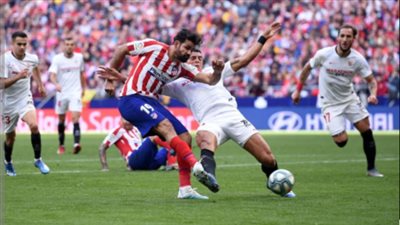 موعد مباراة أتلتيكو مدريد وإشبيلية بالليجا والقنوات الناقلة