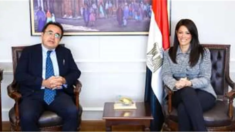 وزيرة التعاون الدولى تستقبل مدير «جايكا» اليابانية بالشرق الأوسط