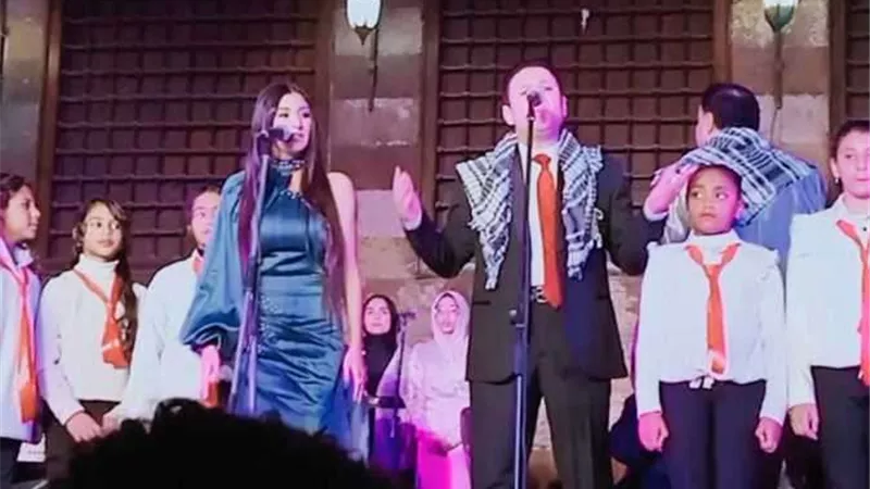 فرقة الفن الصادق تقدم الدعم للقضية الفلسطنية من خلال أوبريت «القدس هايرجع لنا»