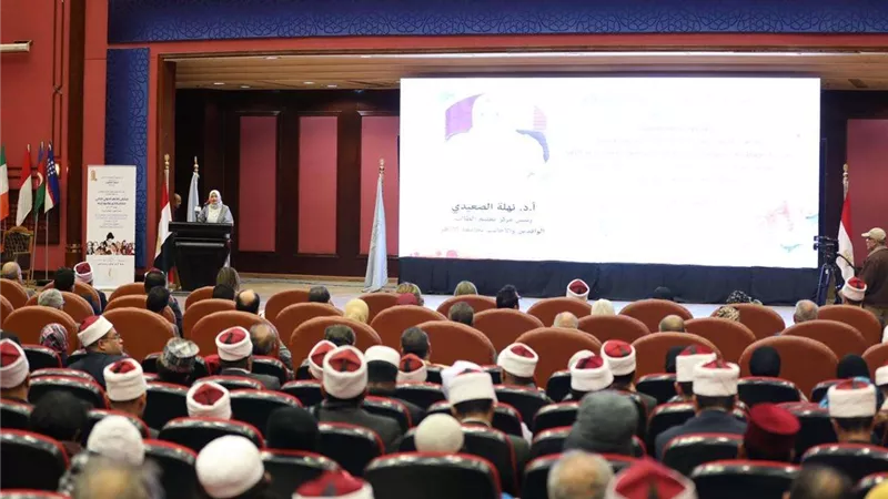 نهلة الصعيدي: ملتقى الأزهر للكاريكاتير شهد تفاعلا كبيرا ومشاركة دولية فعالة