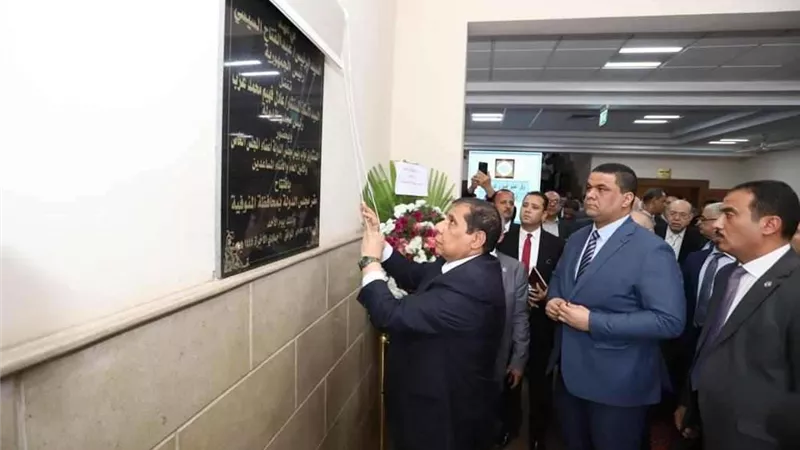 المستشار عادل عزب يفتتح مُجمع محاكم مجلس الدولة بالمنوفية