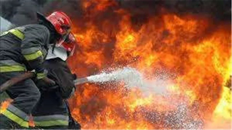 تفاصيل مصرع طفلين في حريق شقة سكنية بالهرم