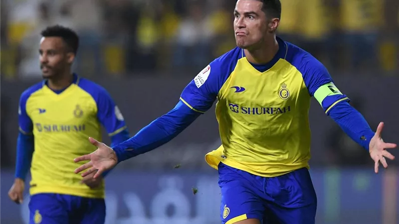 رونالدو يقود النصر لملاقاة التعاون في مباريات الدوري السعودى