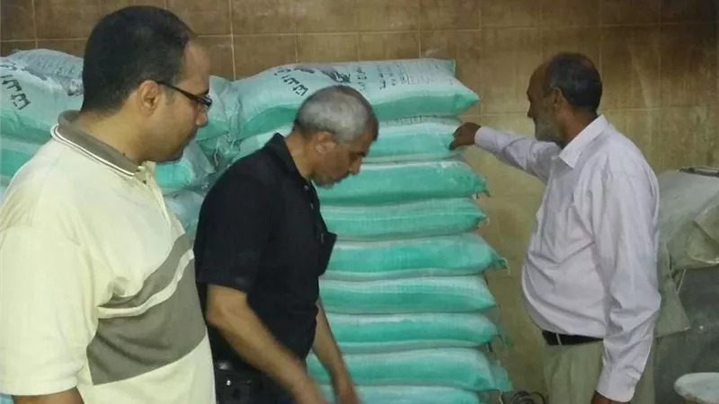 كفر الشيخ.. ضبط 2.5 طن دقيق بلدي مدعم خلال حملة تموينية في بيلا