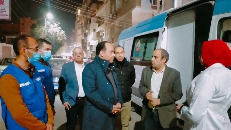 تزامنا مع قداس عيد الميلاد المجيد.... وكيل صحة سوهاج يهنىء الأخوة الأقباط بعيد الميلاد المجيد ويتفقد الخدمات الطبية المقدمة بمحيط الكنائس