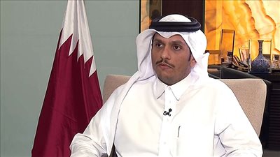 رئيس الوزراء القطري: لا تسوية في المنطقة دون حل عادل للقضية الفلسطينية
