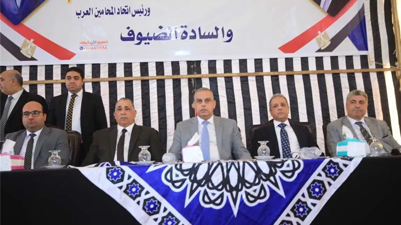 محافظ سوهاج يضع حجر الأساس لإنشاء نادي نقابة المحامين بسوهاج الجديدة