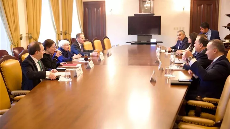 وفد مصري يبحث مع وزيرة الخزانة الأمريكية سُبل تعزيز العلاقات الاقتصادية
