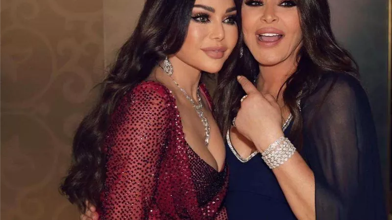 هيفاء وهبي وإليسا يجتمعان في حفل واحد بدبي
