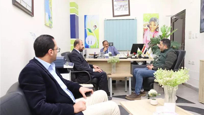 رئيس مياه أسيوط يلتقي مسئول التدريب لبحث تطورات الارتقاء بوعي العاملين
