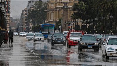 الارصاد: أمطار خفيفة على مناطق متفرقة من القاهرة الكبرى