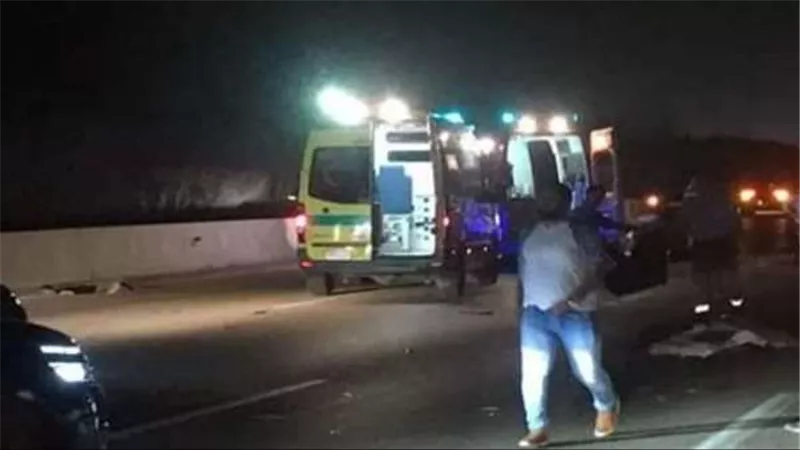 اختلال عجلة القيادة وراء حادث تصادم 9 سيارات أعلي الطريق الدائري