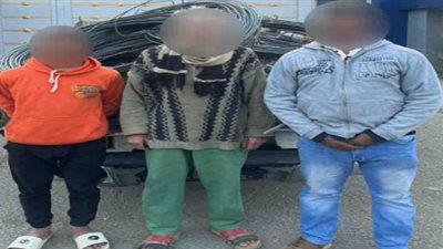 حبس خفير و2 آخرين لسرقتهم حديد تسليح من موقع تحت الإنشاء بالقطامية