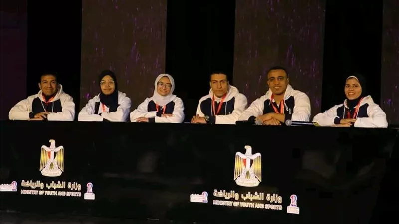 فريق الدوري الثقافي بجامعة سوهاج يحصد المركز الثاني والميدالية الفضية بمهرجان إبداع 12