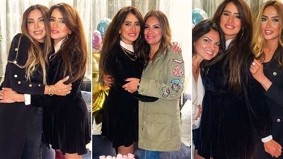 هكذا احتفلت زينة بعيد ميلادها مع شقيقتها  (صور)