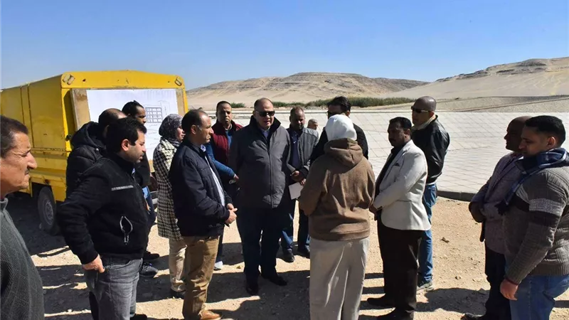 محافظ أسيوط يتفقد محطة صرف صحي المنطقة الصناعية «الصفا» لبحث تذليل العقبات
