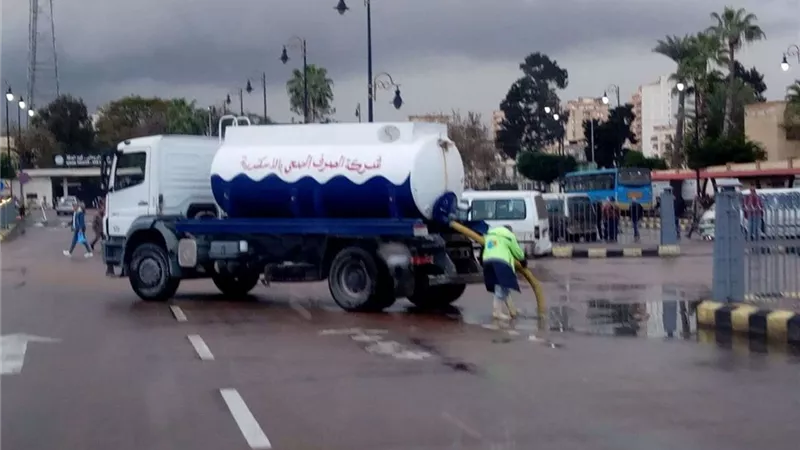 طقس إسكندرية.. أمطار رعدية غزيرة تضرب المحافظة