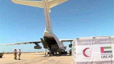 العريش تستقبل طائرتي مساعدات إغاثية و5 مخابز أتوماتيكية لغزة