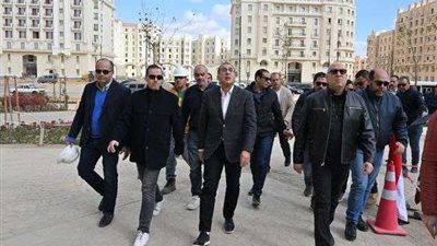 مدبولي يتفقد الحي السكني الخامس R5 جاردن سيتي الجديدة