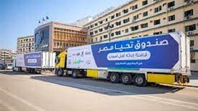 قوافل أبواب الخير لصندوق تحيا مصر توفر 413 طن مواد غذائية لـ 170 ألف مواطن