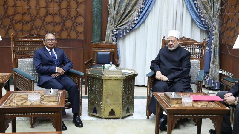 شيخ الأزهر: مستعدون لإنشاء مركزًا لتعليم اللغة العربية في كمبوديا