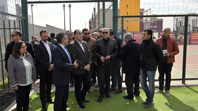 مدبولي يتفقد منطقة الحدائق المركزية لمتابعة سير الأعمال النهائية