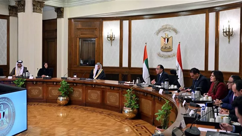 رئيس الوزراء يلتقي رئيس المجلس الوطني الاتحادي الإماراتي والوفد المرافق له