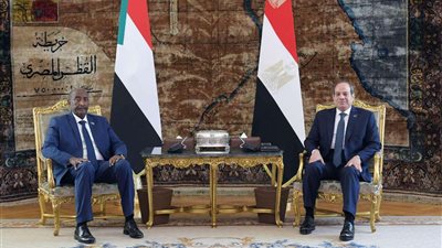 السيسي يؤكد للبرهان دعم مصر الكامل لتحقيق استقرار السودان وتسوية النزاع.. (صور)