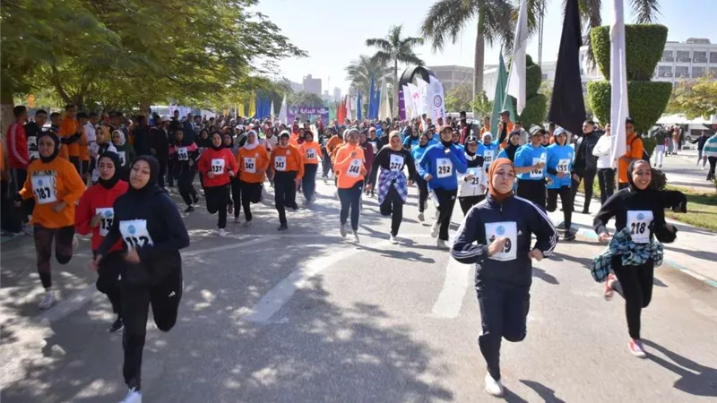 انطلاق ماراثون الجري ضمن مسابقة  