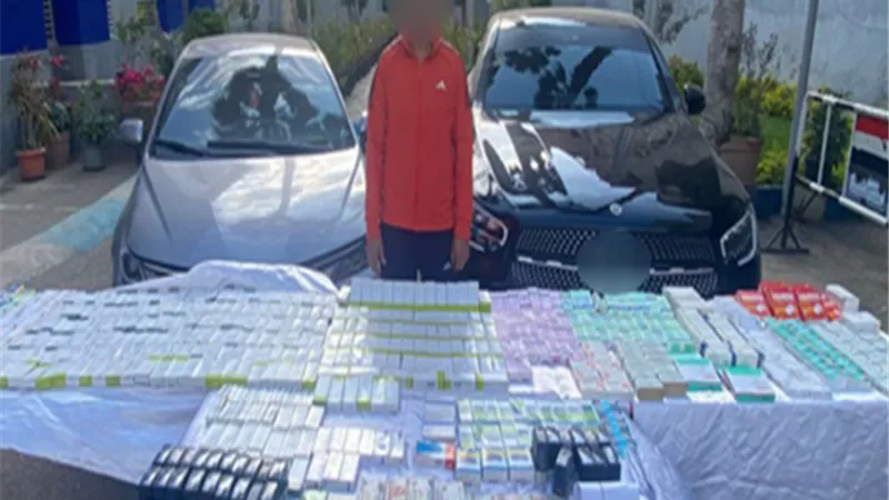 بقيمة 47 مليون جنيه.. سقوط شخص بحوزته 15 مليون قرص مخدر