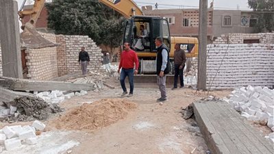 إزالة 44 حالة تعدٍ على أملاك الدولة بمراكز البداري وأسيوط