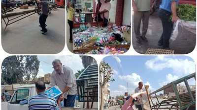 الجيزة: حملات مكبرة لرفع إشغالات المطاعم والكافيهات بشارع فيصل
