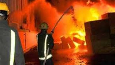 حريق هائل يلتهم مستشفى التأمين الصحي بشارع الهرم